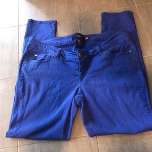 royal blue skinny jeans